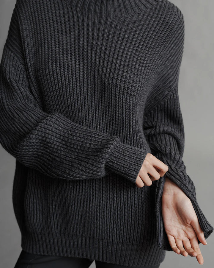 TWP MACIE SWEATER WITH ZIPPERS