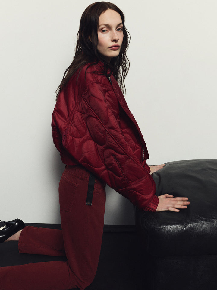 AGOLDE IONA QUILTED JACKET