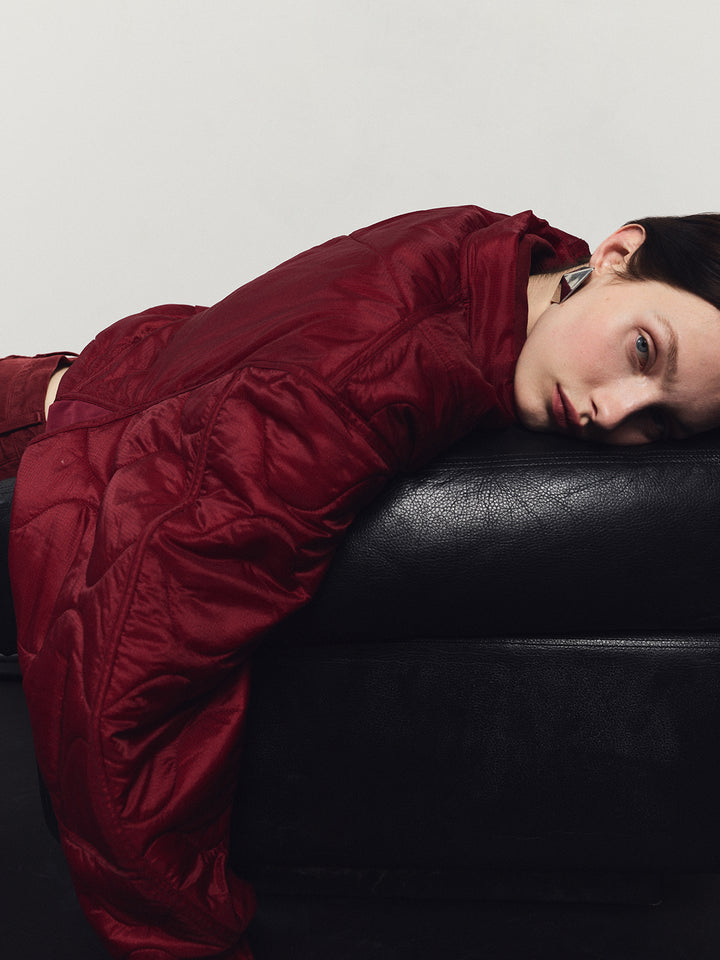 AGOLDE IONA QUILTED JACKET