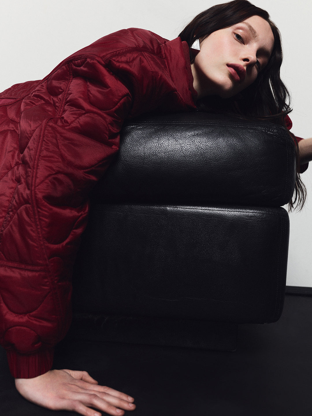 AGOLDE IONA QUILTED JACKET