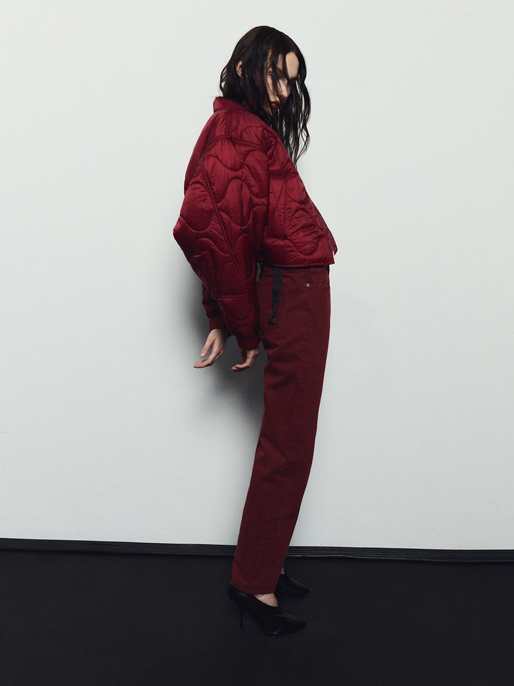 AGOLDE IONA QUILTED JACKET