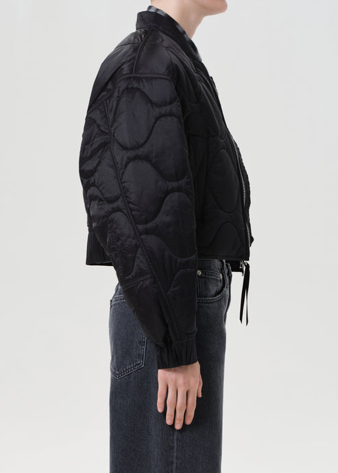 AGOLDE IONA QUILTED JACKET