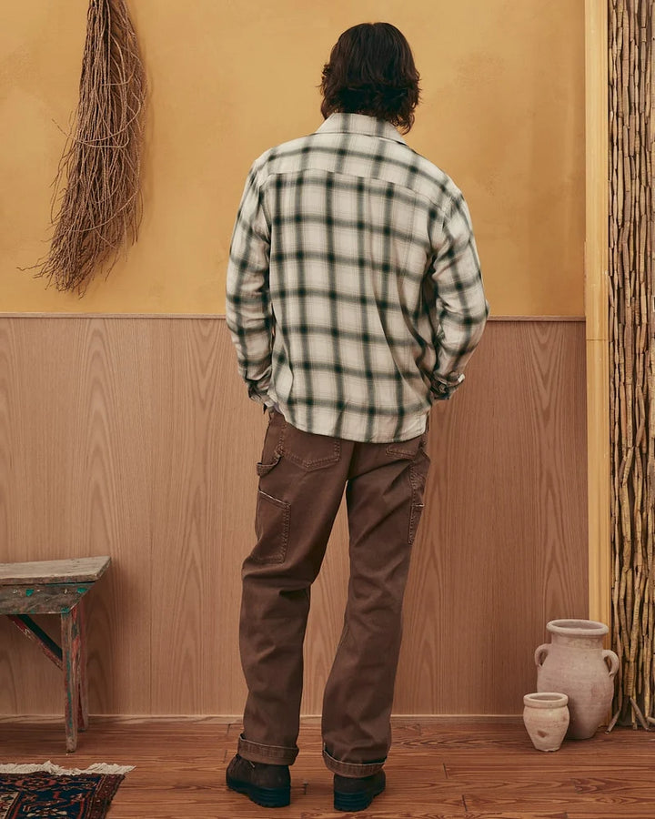 CORRIDOR SHADOW GREEN CHECK SHIRT