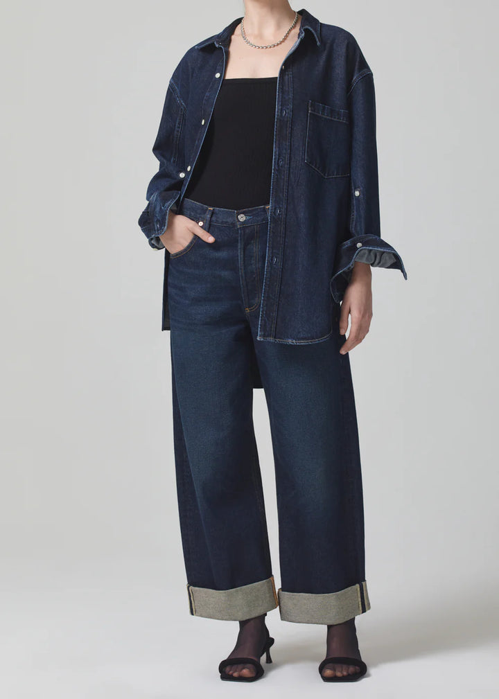 CITIZENS OF HUMANITY AYLA BAGGY CUFFED JEANS