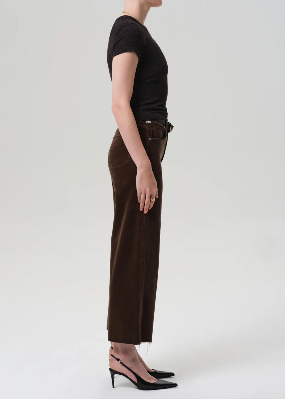 CITIZENS OF HUMANITY LYRA WIDE LEG CROP CORDUROY