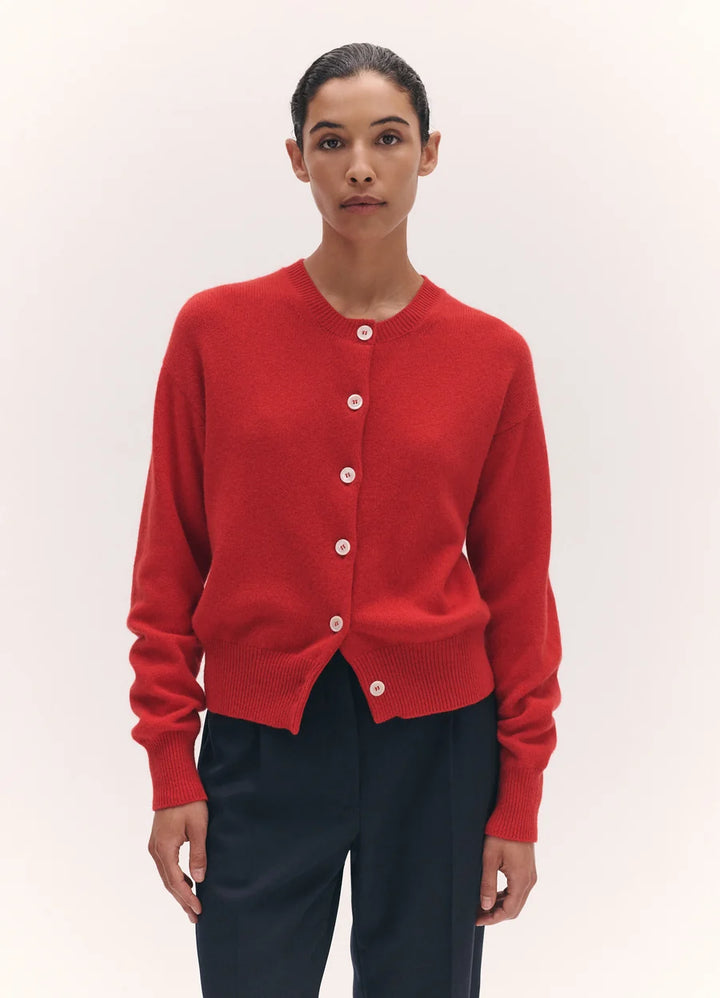 & DAUGHTER Ada Crewneck Cardigan