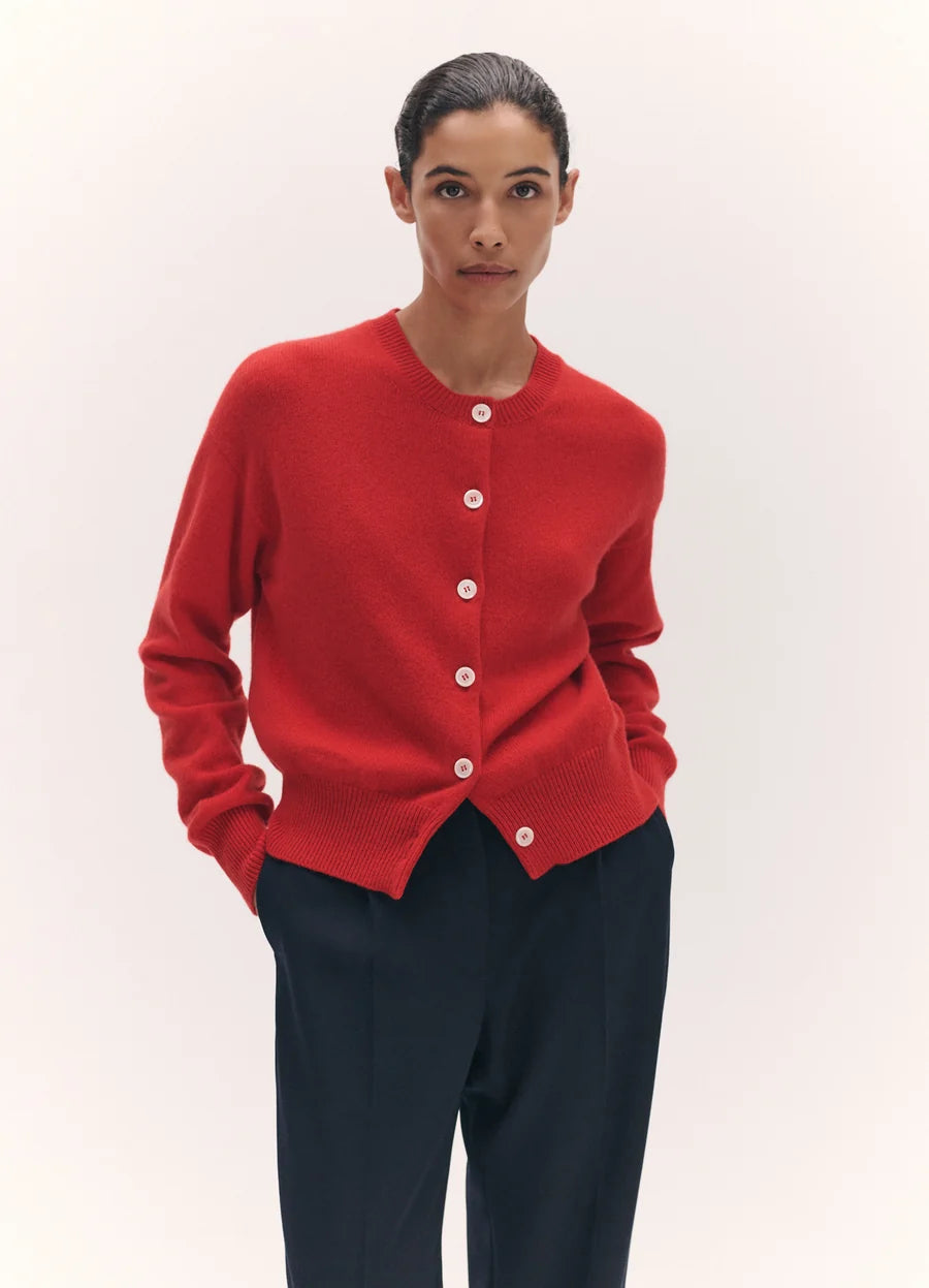& DAUGHTER Ada Crewneck Cardigan
