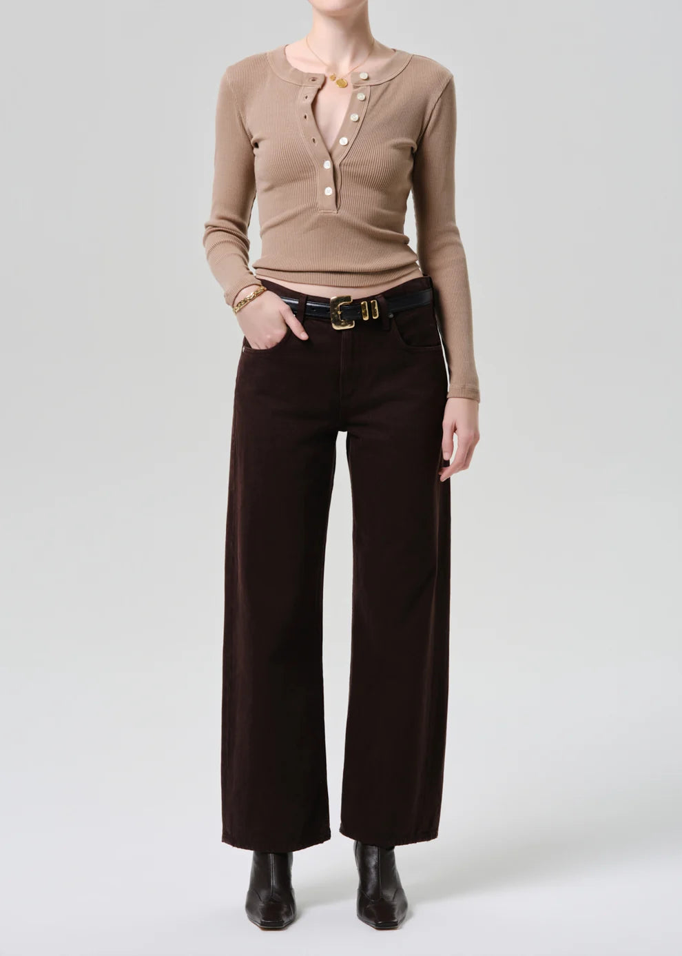 CITIZENS OF HUMANITY LINDZ EASY STRAIGHT JEAN