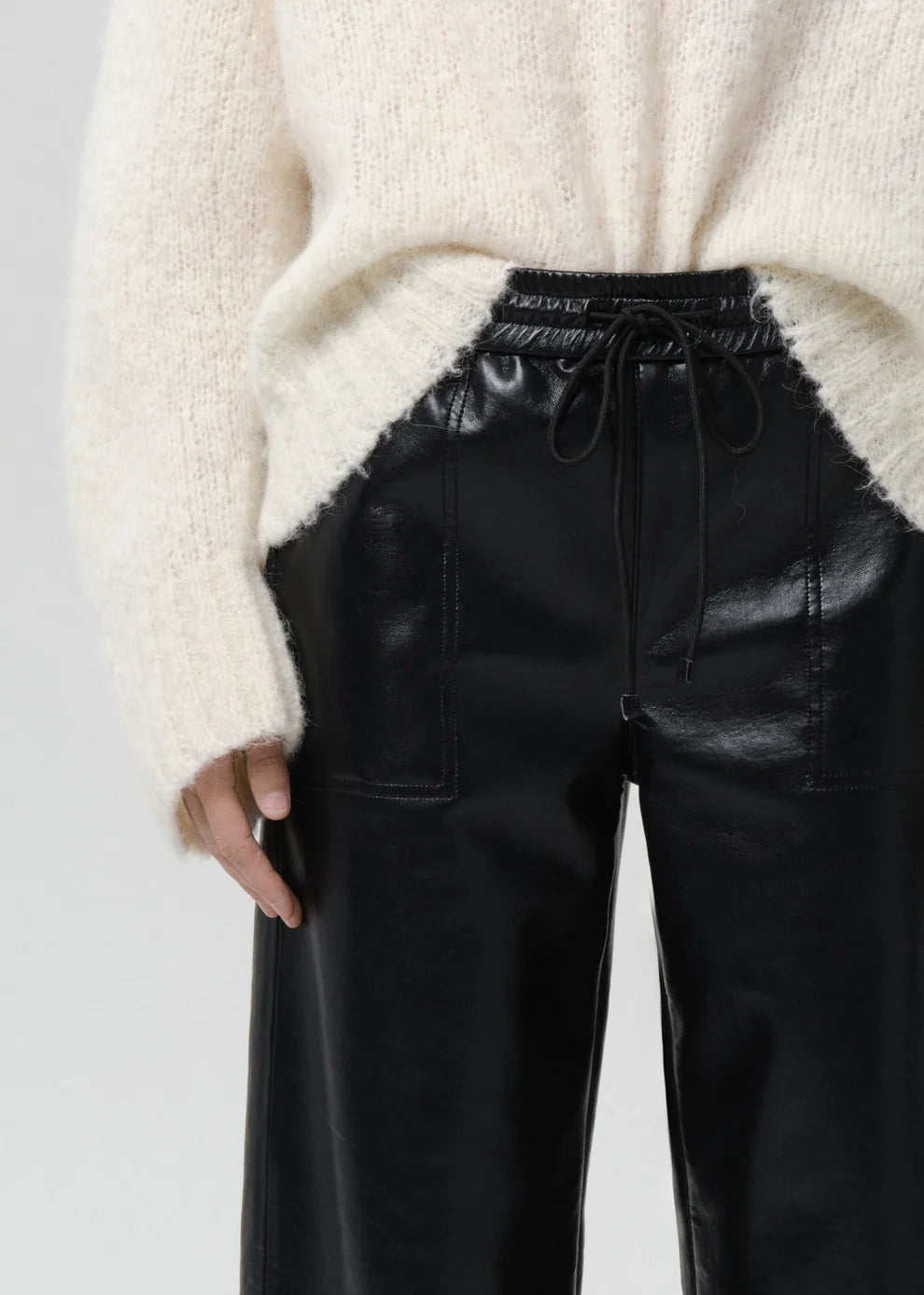 CITIZENS OF HUMANITY REWORK LEATHER PANT