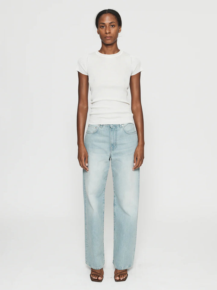6397 WIDE JEAN IN BEACH BLUE