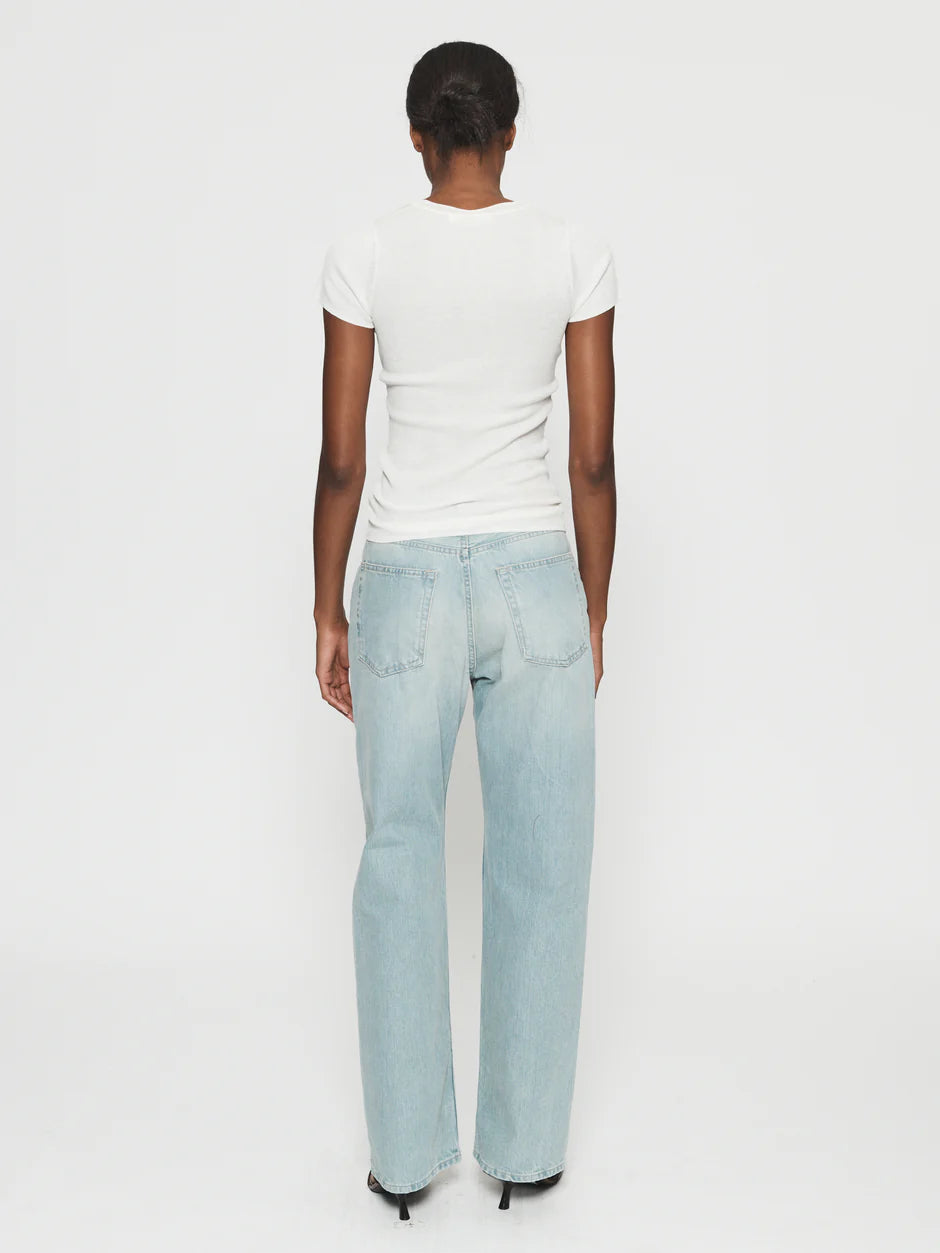 6397 WIDE JEAN IN BEACH BLUE