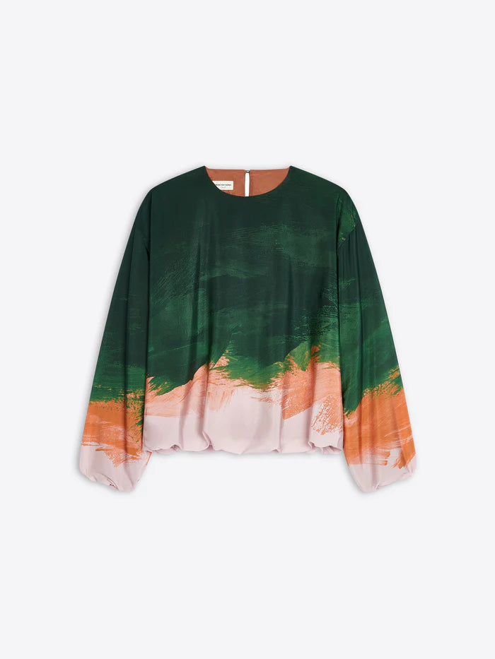 DRIES VAN NOTEN CAPO BLOUSE