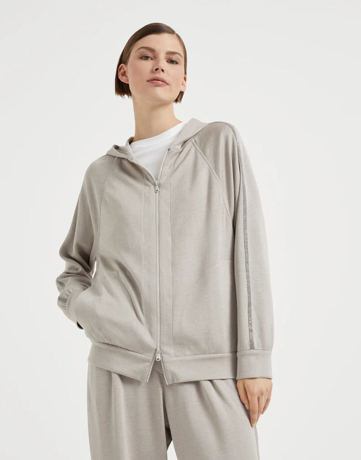 BRUNELLO CUCINELLI HOODED SWEATSHIRT