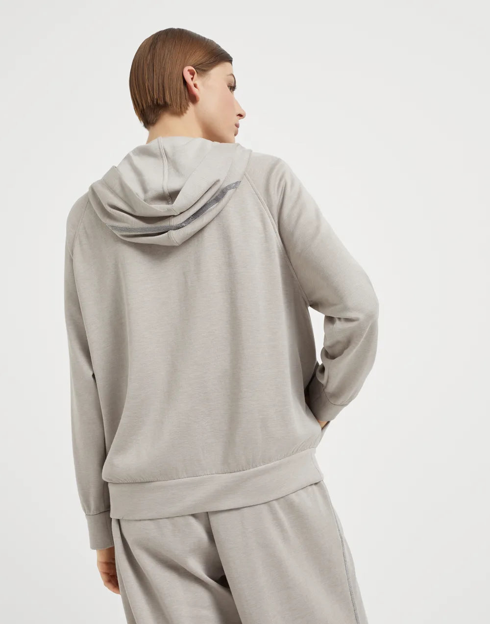 BRUNELLO CUCINELLI HOODED SWEATSHIRT