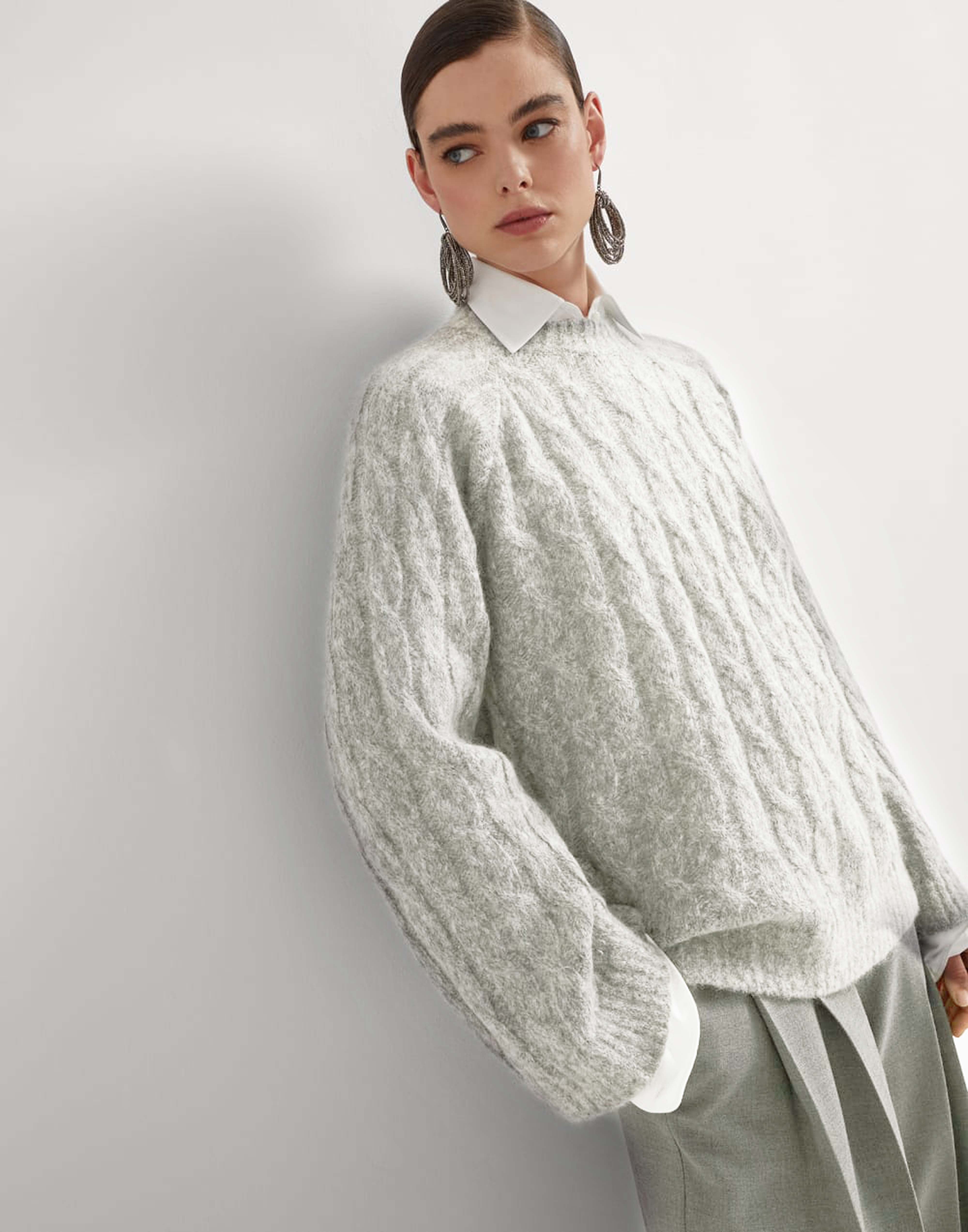 BRUNELLO CUCINELLI CABLE SWEATER – Lawrence Covell