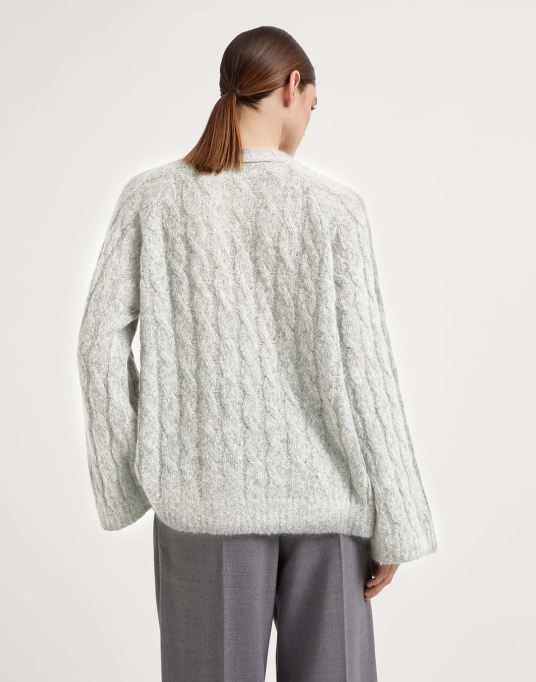 BRUNELLO CUCINELLI CABLE SWEATER