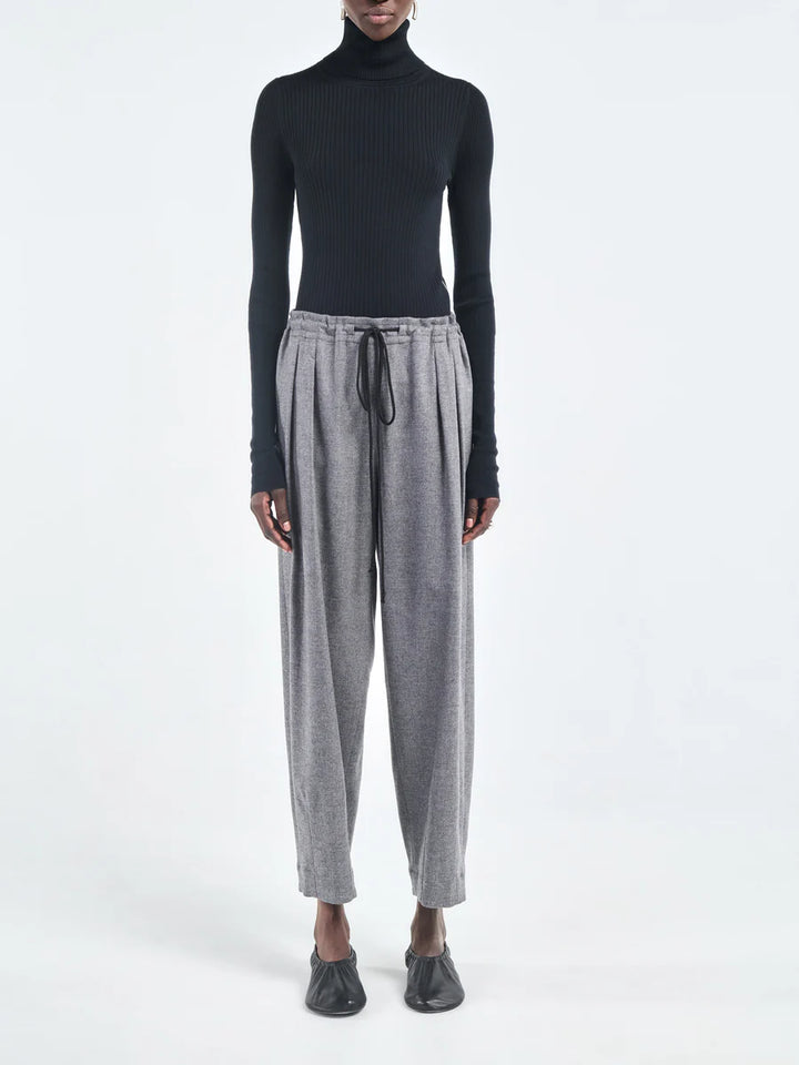 MARIA MCMANUS BARREL LEG DRAWSTRING TROUSER