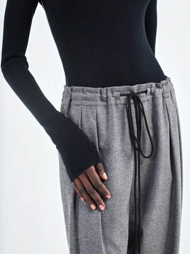 MARIA MCMANUS BARREL LEG DRAWSTRING TROUSER