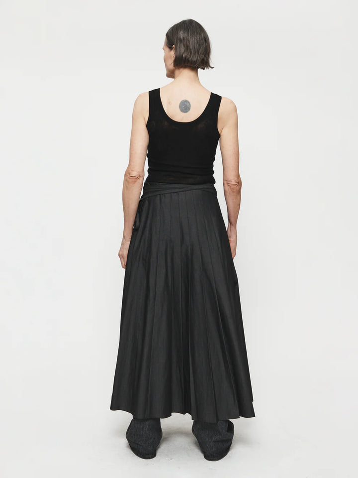 6397 WRAP PLEAT SKIRT