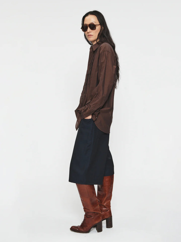 6397 PLEATED FRANK SHIRT