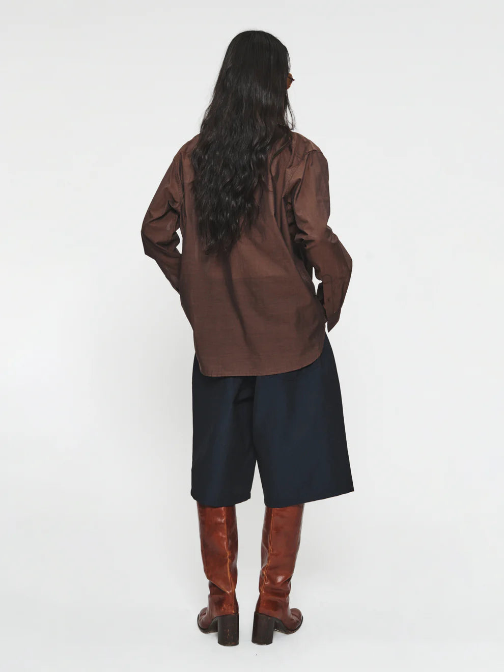 6397 PLEATED FRANK SHIRT