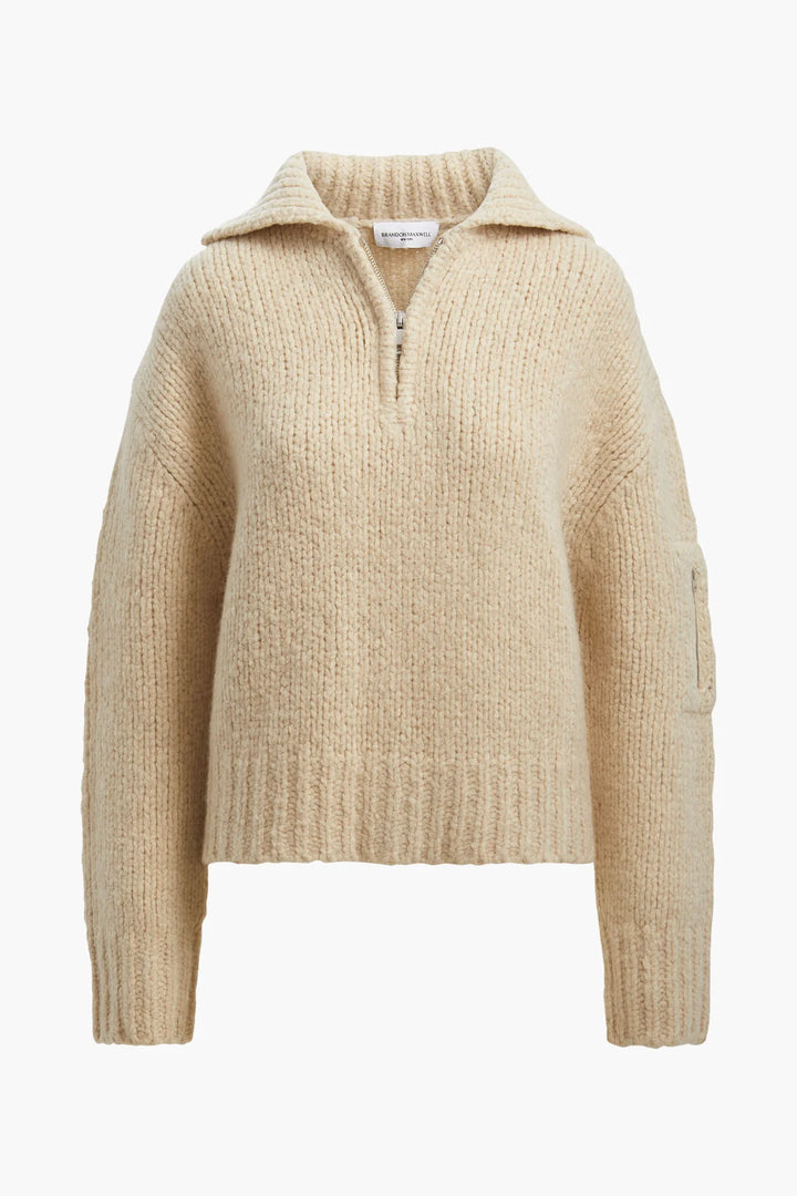 BRANDON MAXWELL POSIE SWEATER