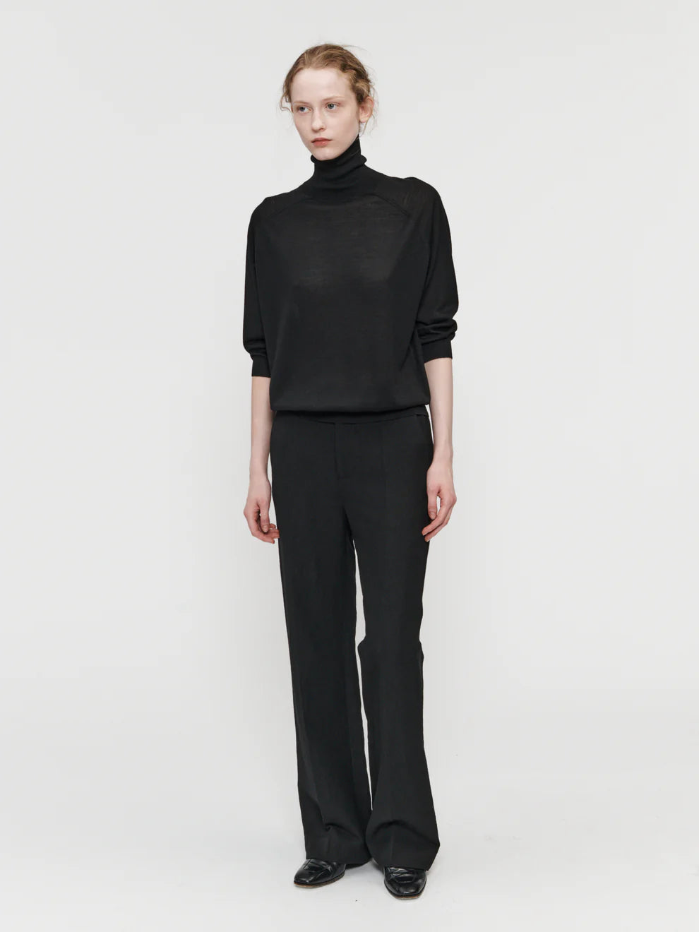 6397 ELBOW SLEEVE TURTLE NECK