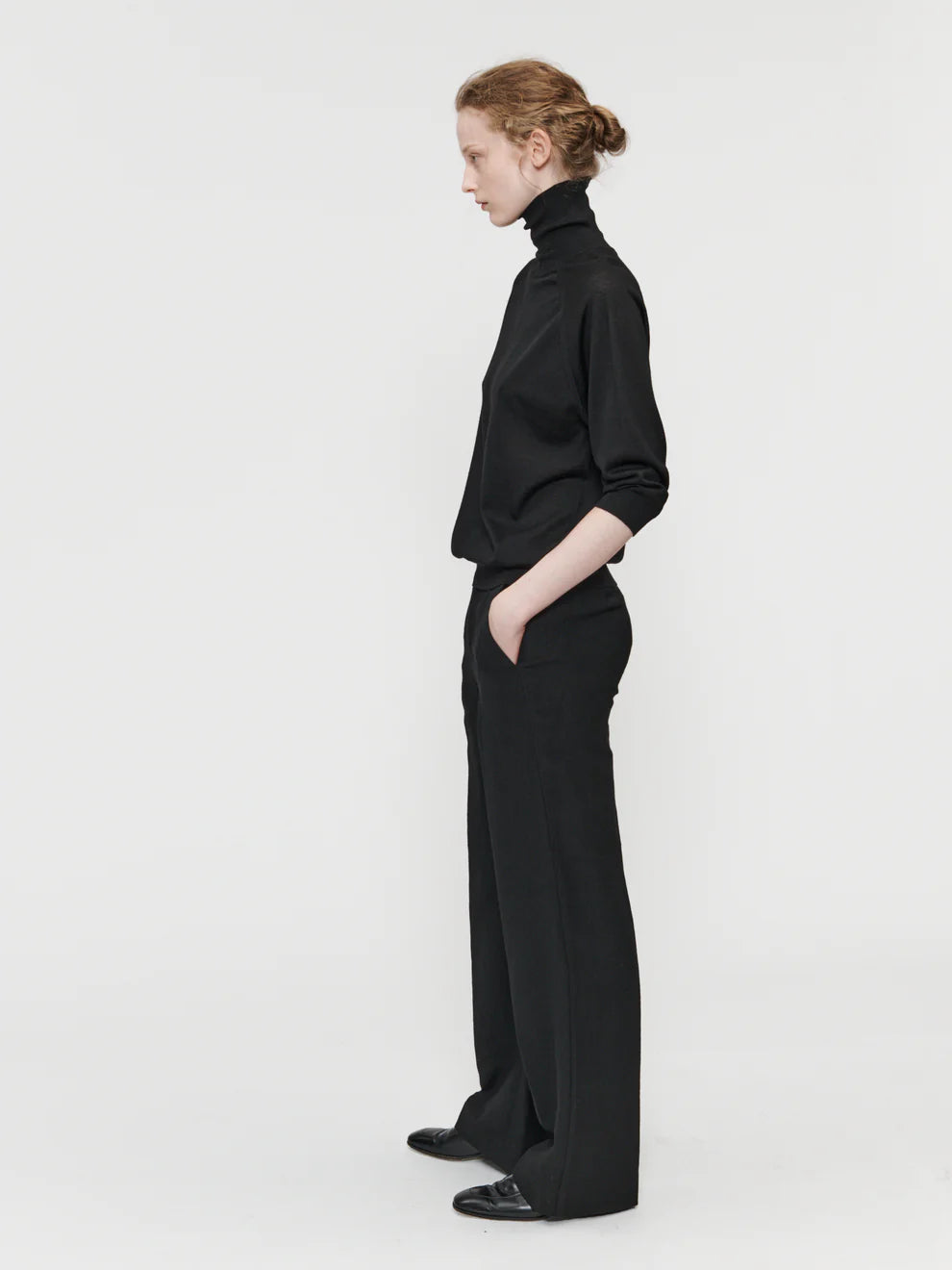 6397 ELBOW SLEEVE TURTLE NECK