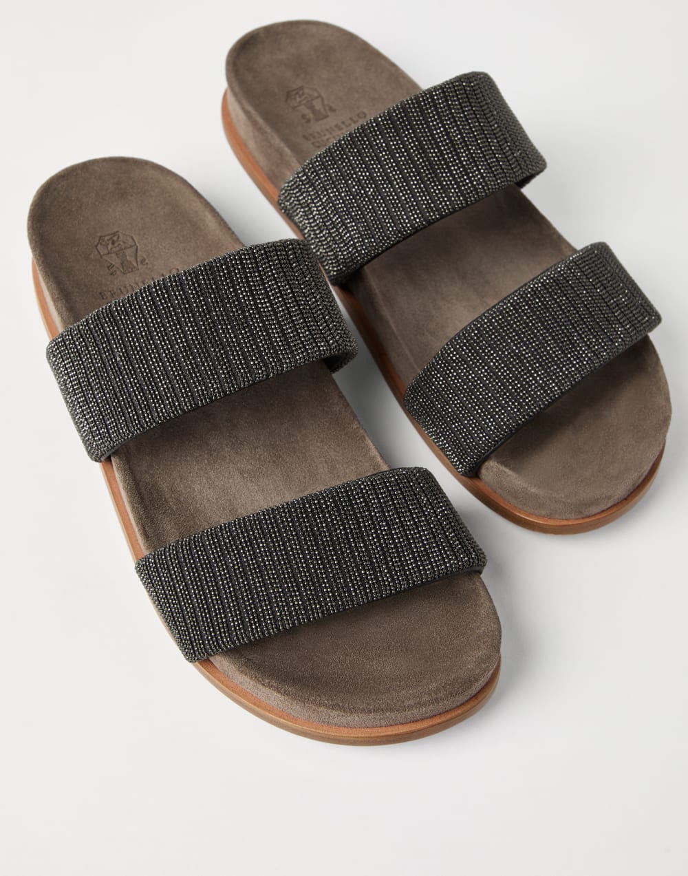 BRUNELLO CUCINELLI MONILI SLIDE