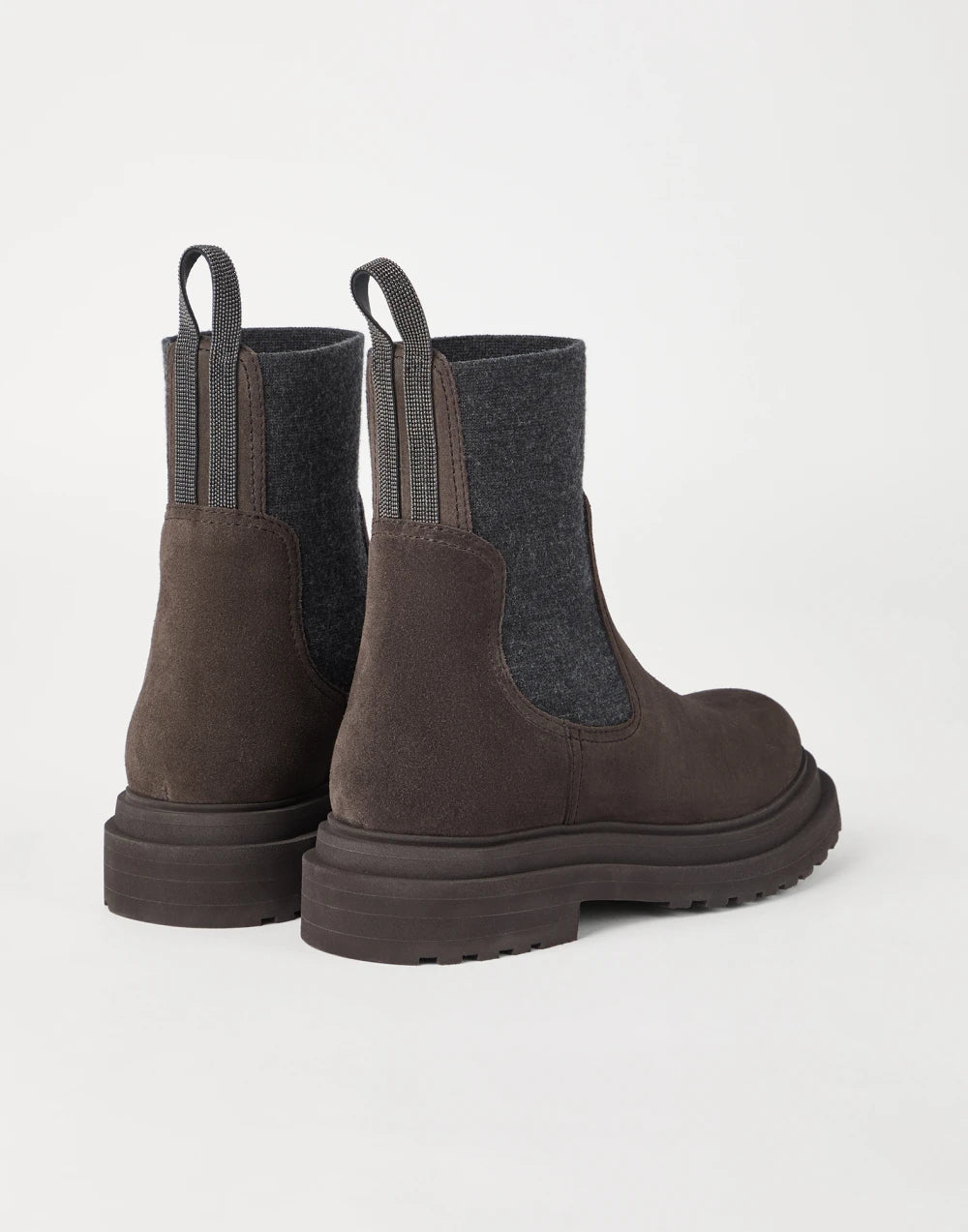 BRUNELLO CUCINELLI SUEDE BOOTS