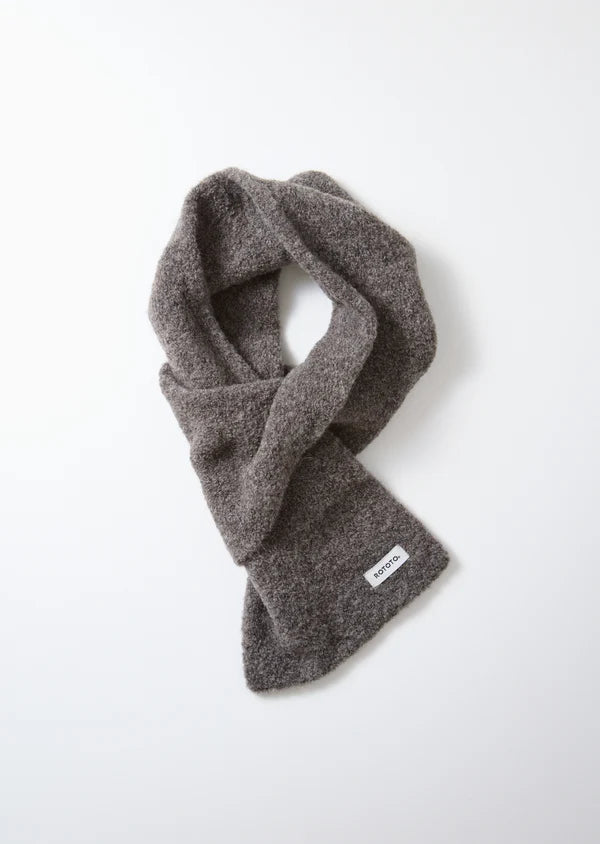 ROTOTO ALPACA BOUCLE SHORT MUFFLER