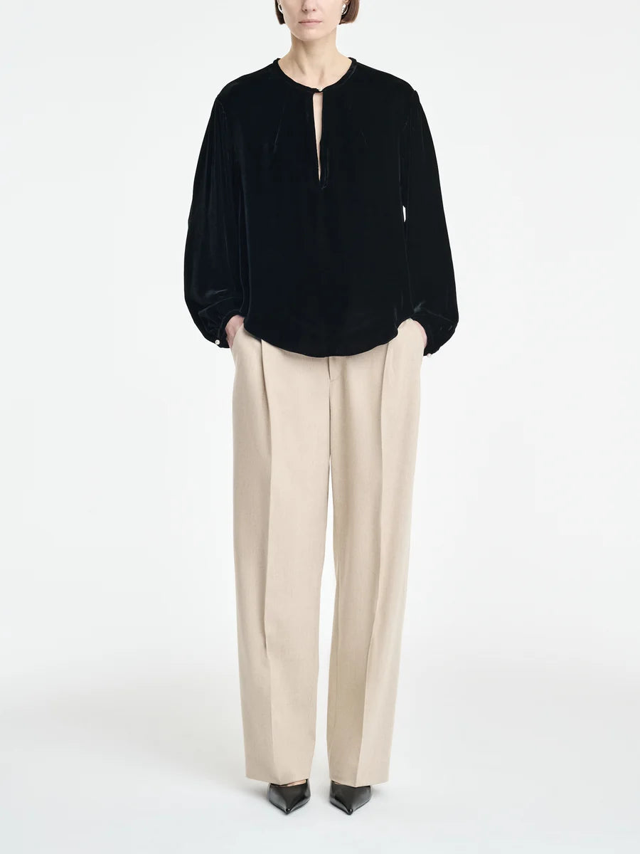 MARIA MCMANUS PEARL BUTTON BLOUSE