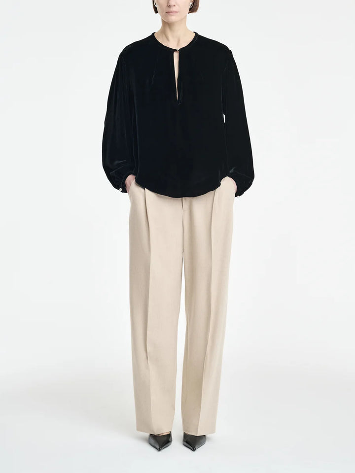 MARIA MCMANUS PEARL BUTTON BLOUSE
