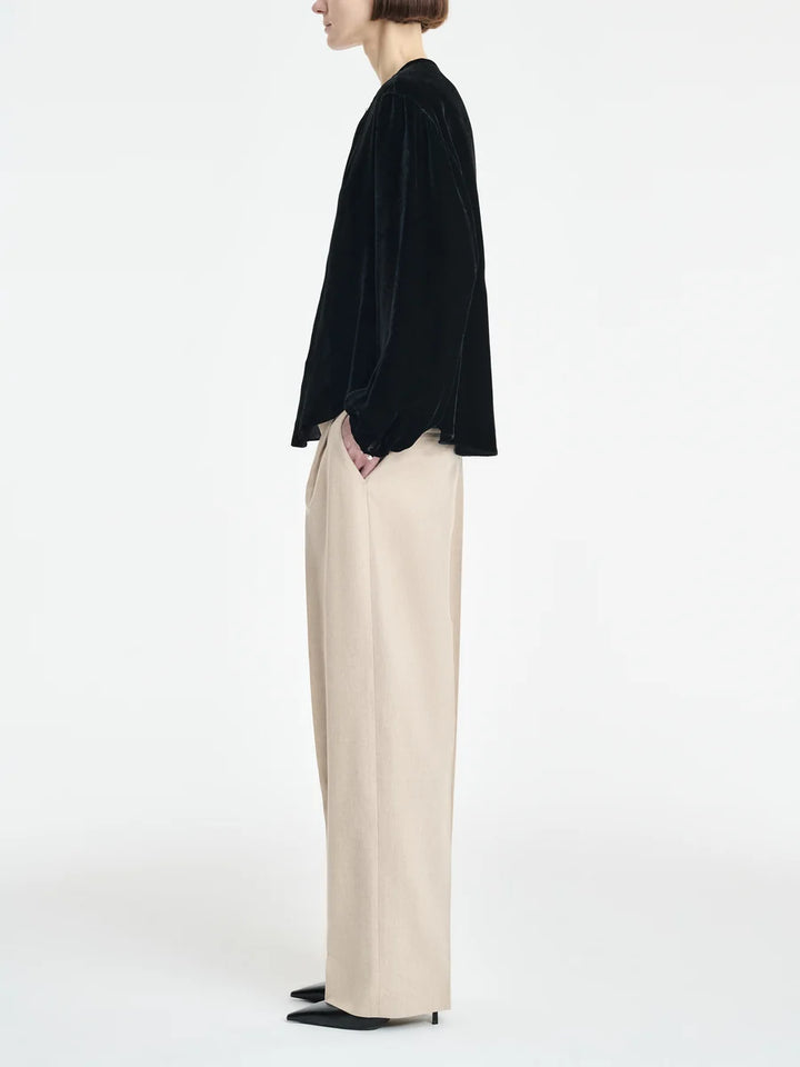 MARIA MCMANUS PEARL BUTTON BLOUSE