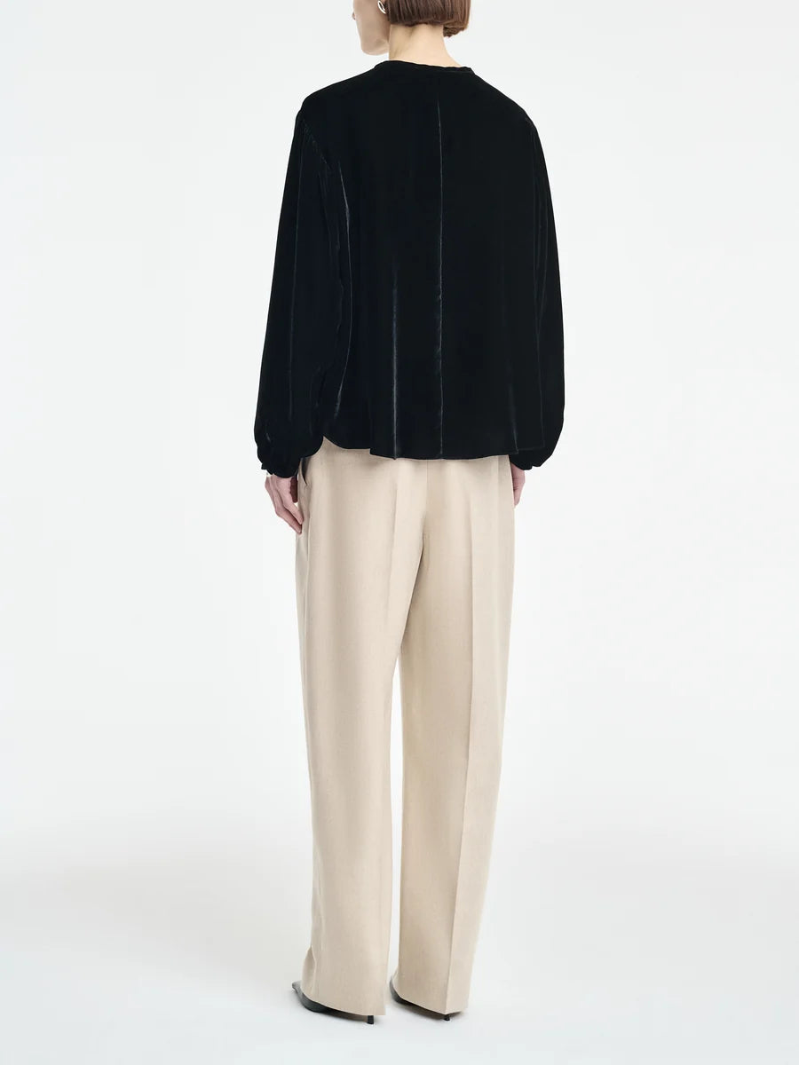 MARIA MCMANUS PEARL BUTTON BLOUSE
