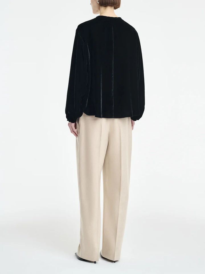 MARIA MCMANUS PEARL BUTTON BLOUSE
