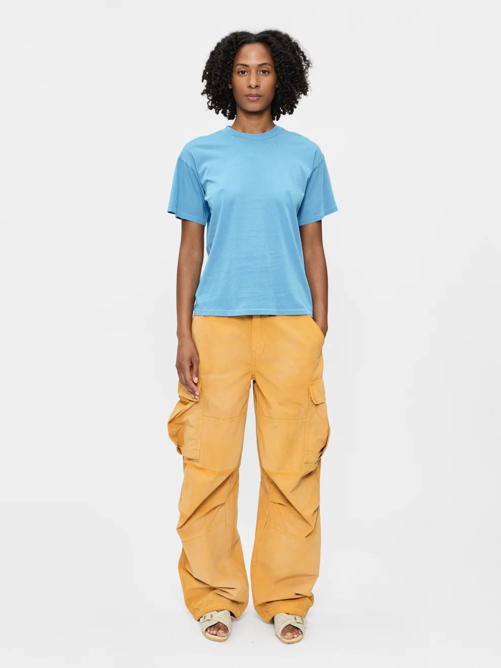 6397 Boy Tee in Washed Blue, product image