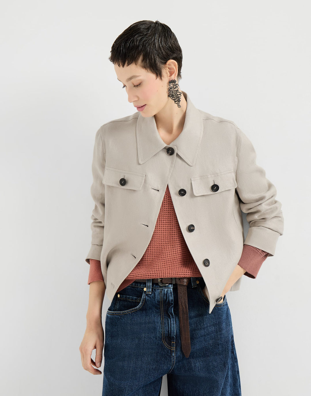 BRUNELLO CUCINELLI LINEN JACKET