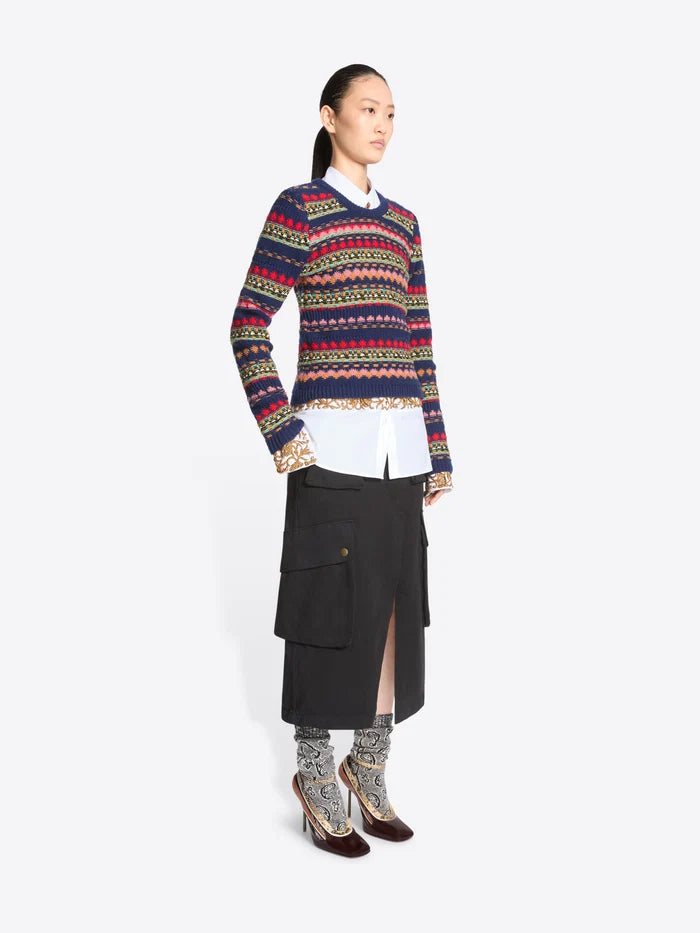 DRIES VAN NOTEN TEDD SWEATER