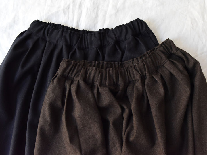 MAKIE ANDREA WOOL PLEATED SKIRT