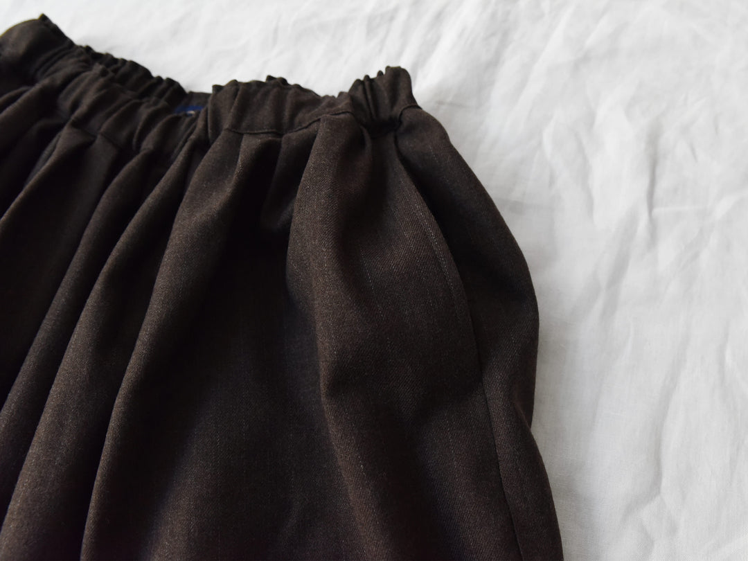 MAKIE ANDREA WOOL PLEATED SKIRT