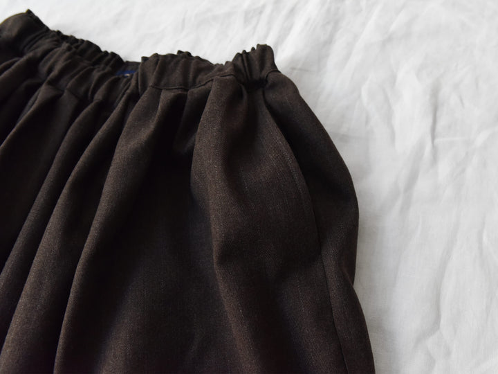 MAKIE ANDREA WOOL PLEATED SKIRT