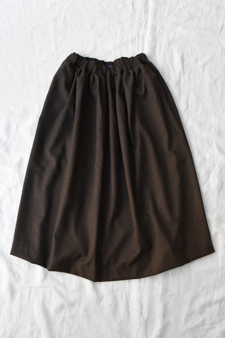 MAKIE ANDREA WOOL PLEATED SKIRT