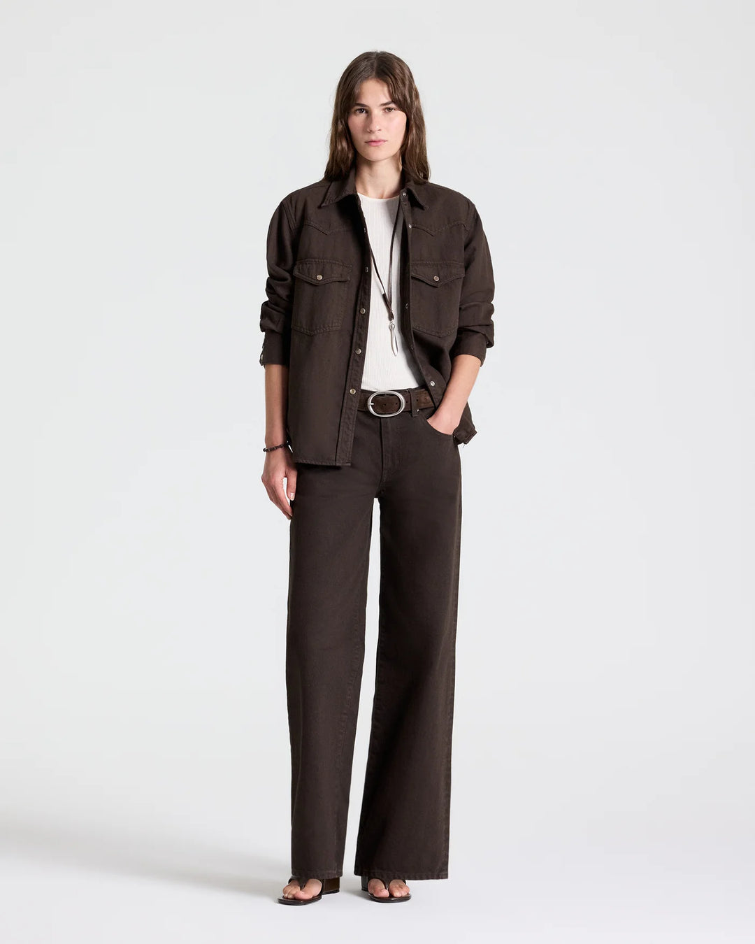 TWP HARVEST MOON JEAN IN HEAVY DENIM