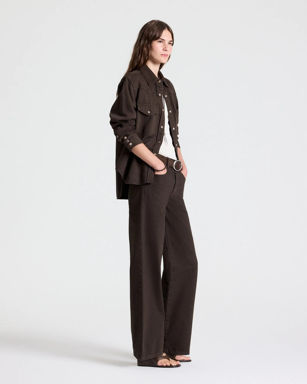 TWP HARVEST MOON JEAN IN HEAVY DENIM
