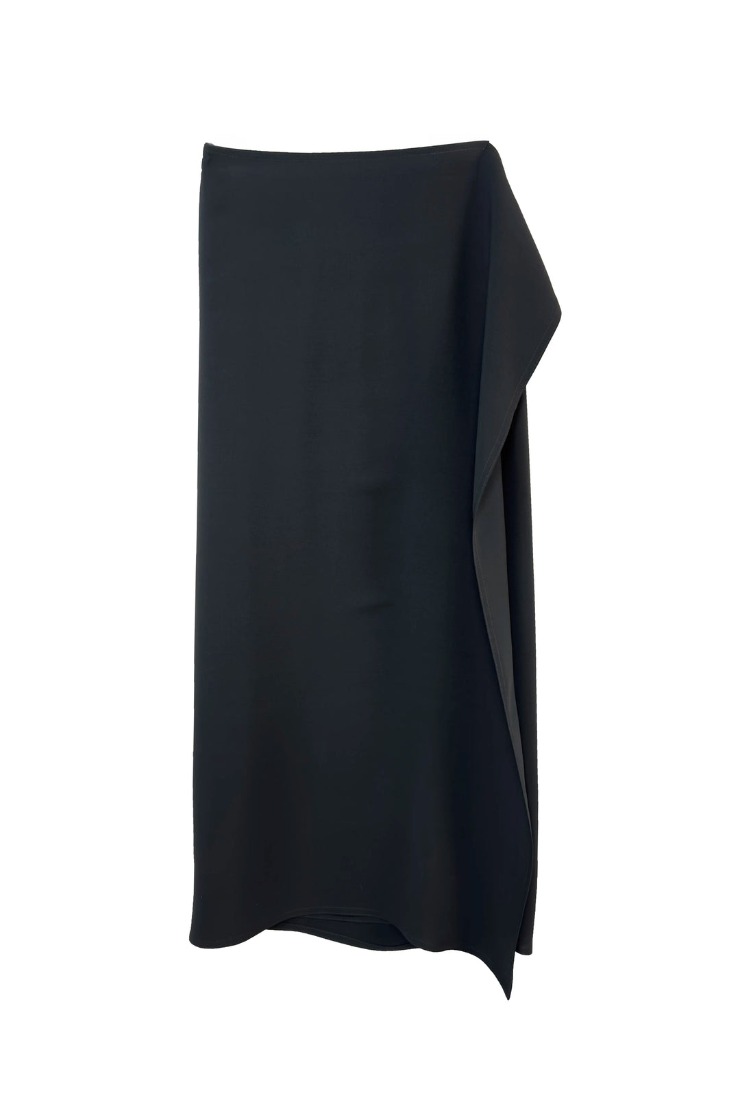 Black skirt on a white background