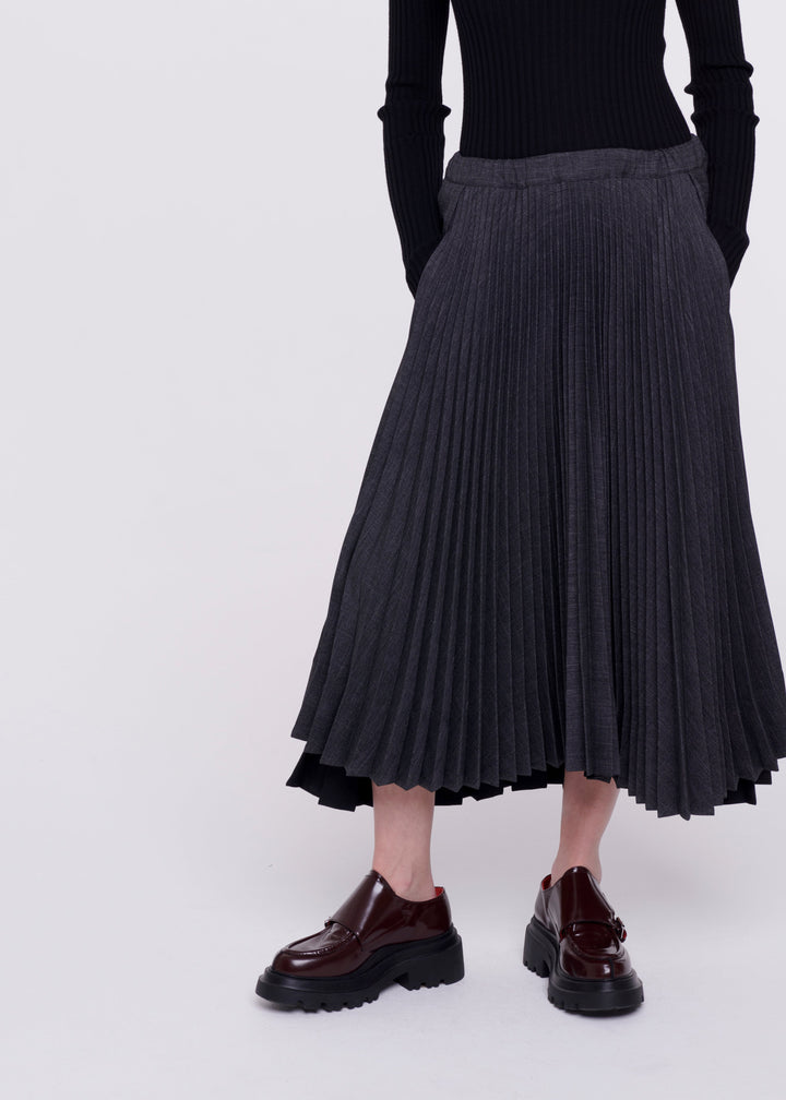 Plan C Pleated Skirt