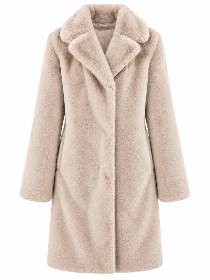 HERNO FAUX FUR COAT