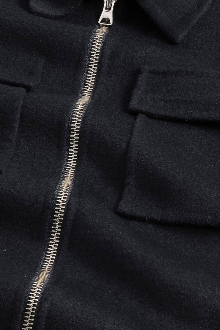 NN07 ALBAN 8447 NAVY ZIP JACKET