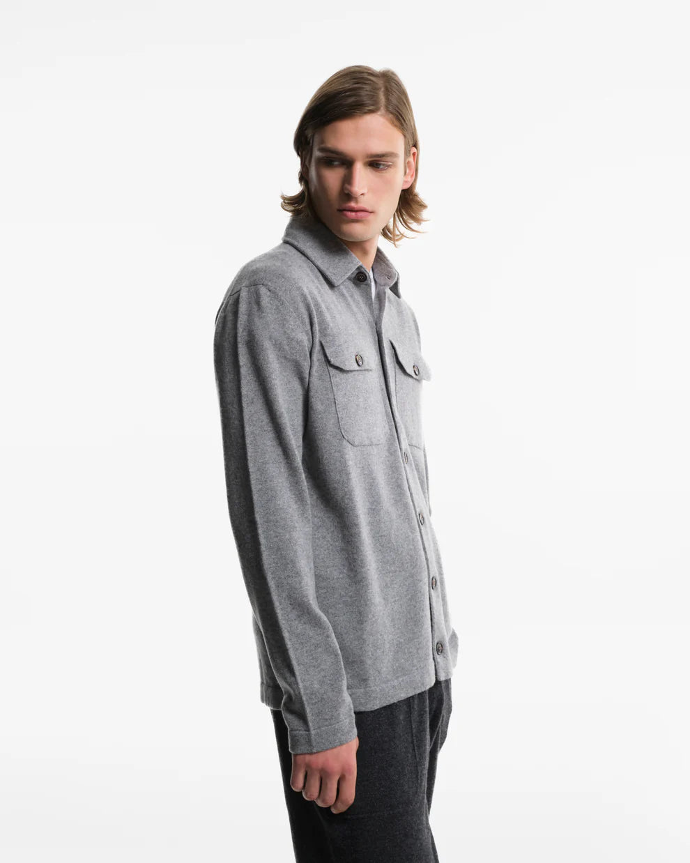 PIACENZA CASHMERE OVERSHIRT